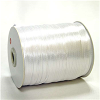 Лента атласная 3ммх823м белая