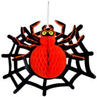 Фигура объемная Хэллоуин Паук 40х34см
