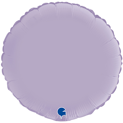 Шарики из фольги Шар Круг 45см Сатин Lilac