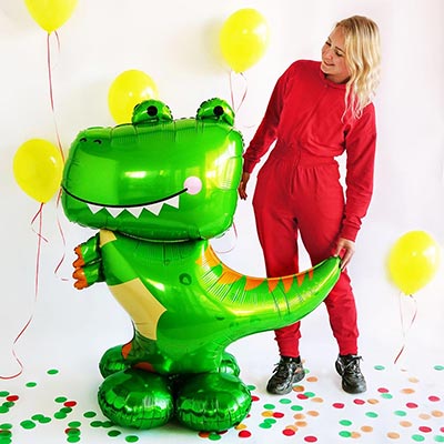Шар напольный Динозавр под воздух