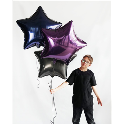 Шар звезда 76см Сапфир