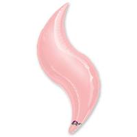 Шарик 71см зигзаг Пастель Pink