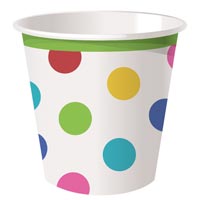 Стаканы Горошек мульти, 6 штук