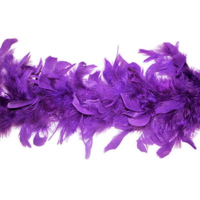 Боа фиолетовое, 180 см