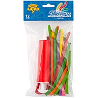 Шарики для моделирования с насосом, 12шт