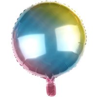 Шарик Круг 81см Радуга нежная