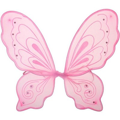 Крылья Бабочки розовые