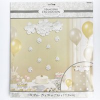 Украшение на дверь Цветок Белый