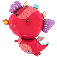 Шар фигура Забавный дракон 74см