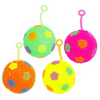 Мяч светящ Футбол асс 7,5см