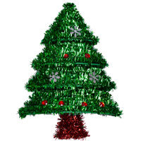 Елочка мишура подвесная