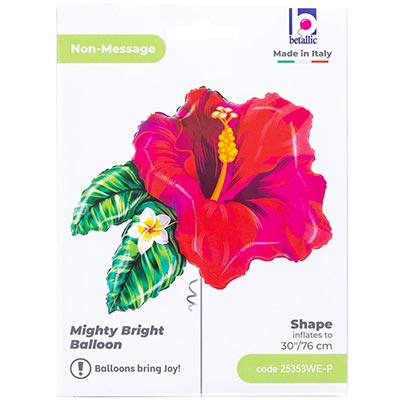 Б ФИГУРА Цветок тропический красный