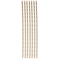 Свечи для торта Золотые 17см 24шт