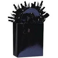 Грузик для шара Сумочка черный 160гр