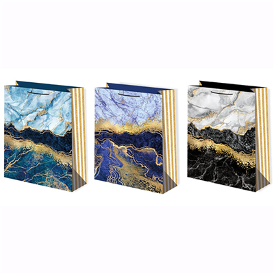 Пакет бум Мрамор 33х45см