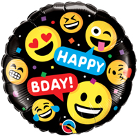 Шарик 45см HB Улыбки Эмоции Смайлик