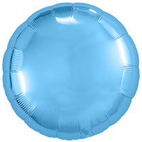 Шар круг 76см Металлик Blue