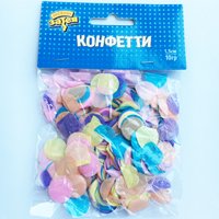 Конфетти Круги тишью ассорти Нежное 10гр