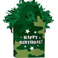 Грузик для шара Сумочка Камуфляж 160гр