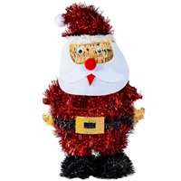 Санта 3D мишура под елку