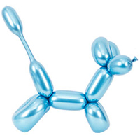 Шары синие ШДМ 260 Хром Blue Затея