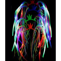 Ободок светящийся Дреды 30см