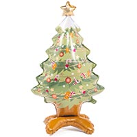 Шар напольный Елочка под воздух