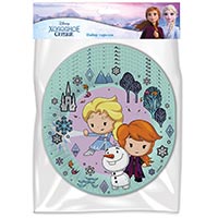 Тарелки Холодное Сердце II Чиби, 6 штук