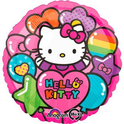 А 18" Hello Kitty радуга S50