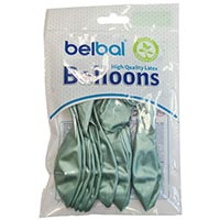 Шарик 32см, цвет 603 Хром Green 12 штук