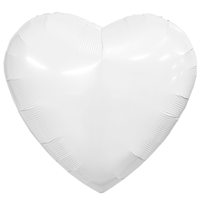 Р Б/РИС СЕРДЦЕ 36" Пастель White