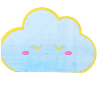Салфетки Грезы Облако голубое 6шт