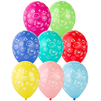 Шары пастель 30см Детские улыбки