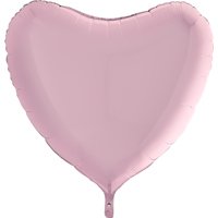 Шар СЕРДЦЕ 36" Пастель Pink