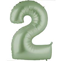Г ЦИФРА 2  40" Сатин Olive Green