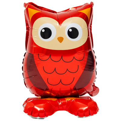 Животные Шар фигура Сова 63см, под воздух 1208-0813