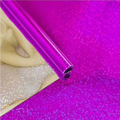  Пленка Малиновая голография 0,7х7,5м 1509-1166