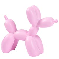 Грузик д/шара Собачка розовая 80гр/G