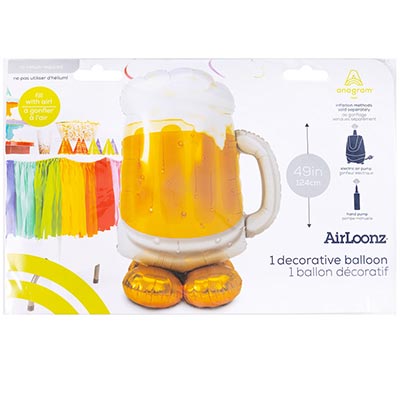 Шар напольный Кружка пива, под воздух