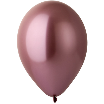 Шарики из латекса Шарик 5", 13см, цвет 91 Хром Shiny Pink