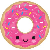 Шар фигура Пончик в глазури розовой