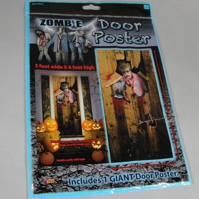 Постер Хеллоуин на дверь/ф.