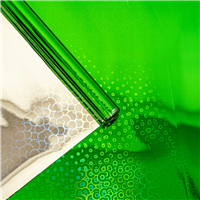 Пленка Зеленая голография 0,7х7,5м