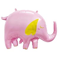 Шар фигура Слоник розовый мечтатель