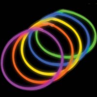 Светящ Ожерелье 55см ассорти 3шт