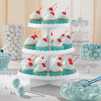 Стойка для кексов 3 яруса White