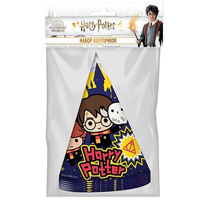 Колпаки Гарри Поттер 6шт