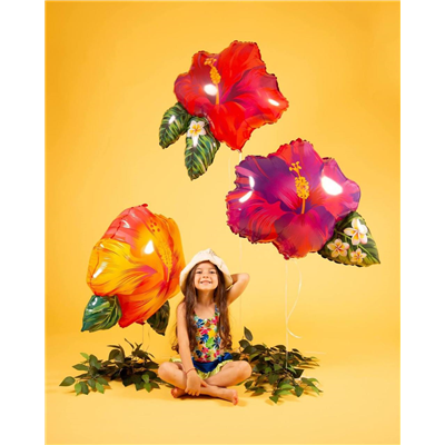 Б ФИГУРА Цветок тропический фиолетовый