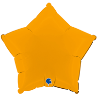 Шар Звезда 45см Пастель Matte Mustard