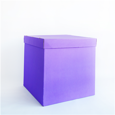 Коробка для надутых шариков фиолет